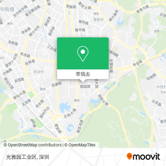 光雅园工业区地图