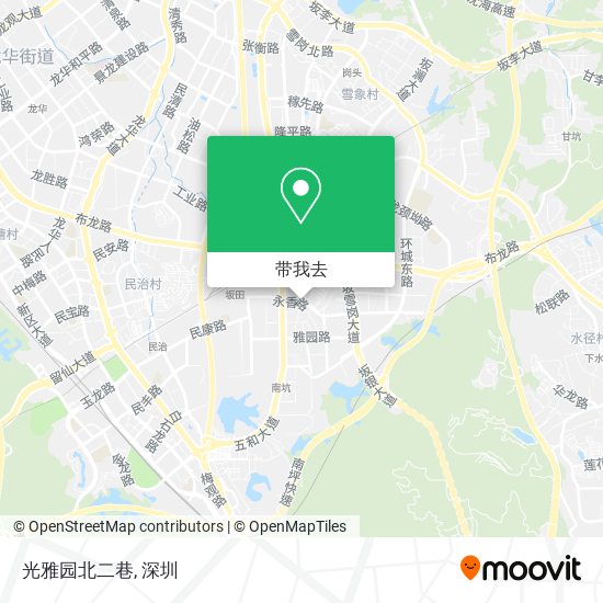 光雅园北二巷地图