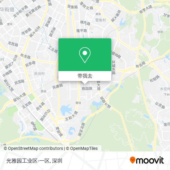 光雅园工业区-一区地图