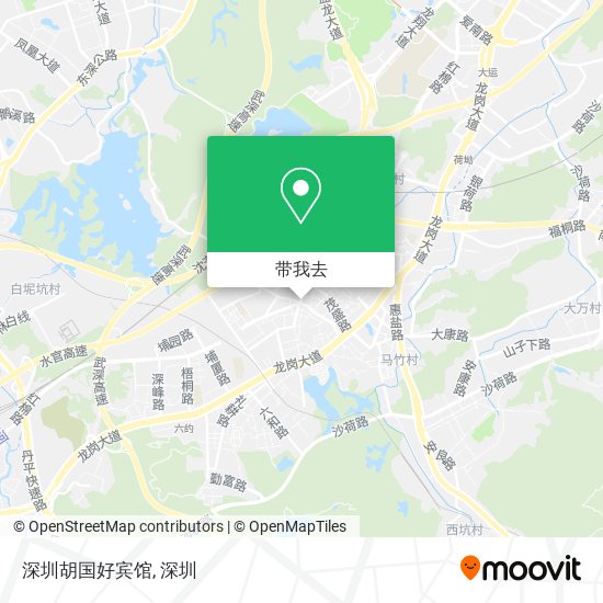 深圳胡国好宾馆地图