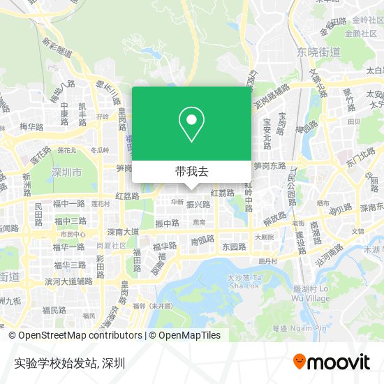 实验学校始发站地图