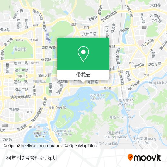 祠堂村9号管理处地图