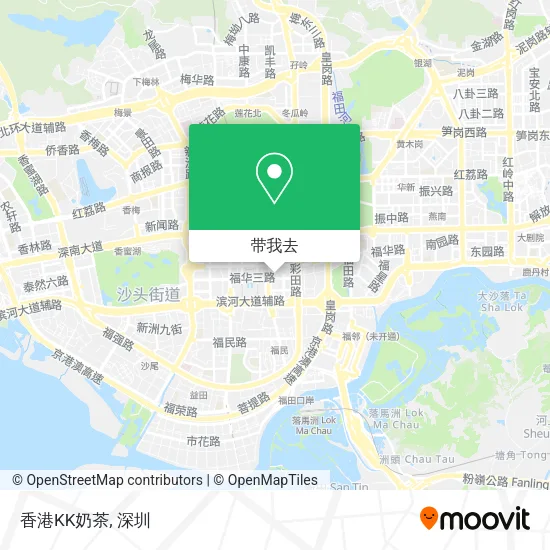 香港KK奶茶地图