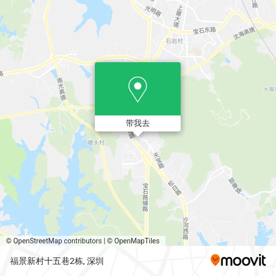 福景新村十五巷2栋地图