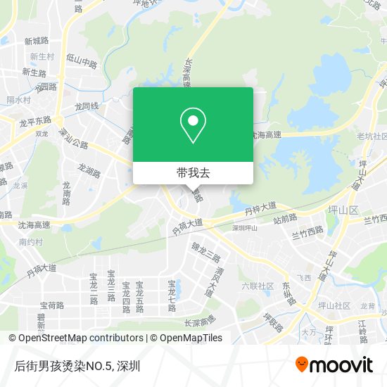 后街男孩烫染NO.5地图
