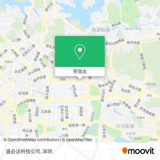 盛必达科技公司地图