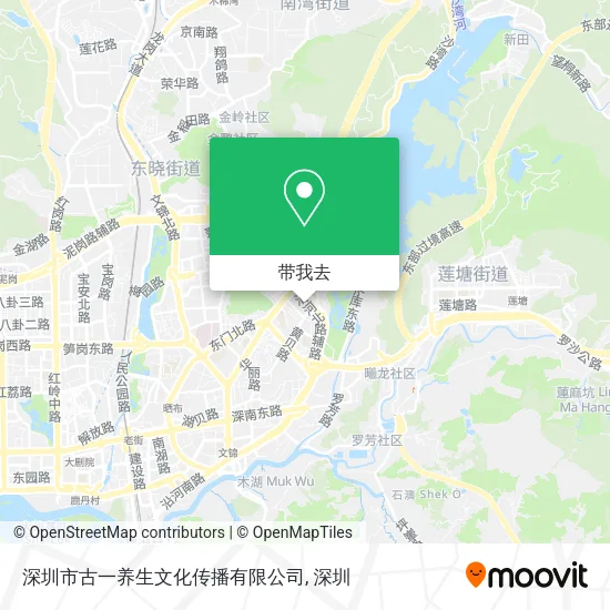 深圳市古一养生文化传播有限公司地图