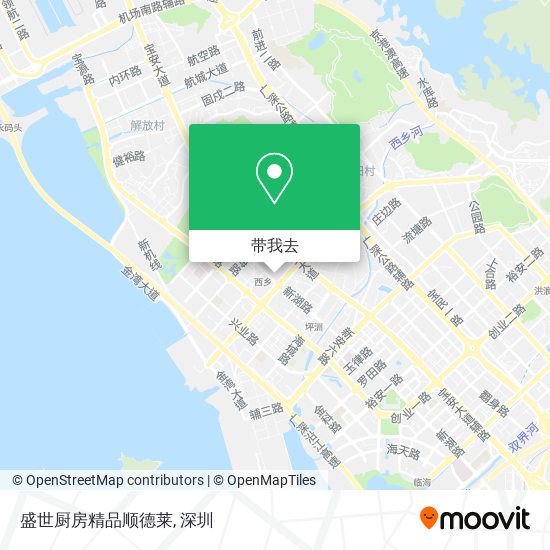 盛世厨房精品顺德莱地图