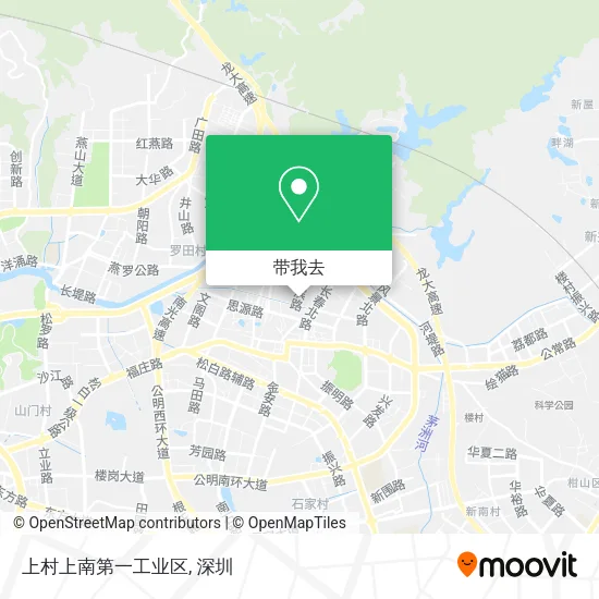 上村上南第一工业区地图