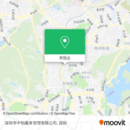 深圳市中怡服务管理有限公司地图