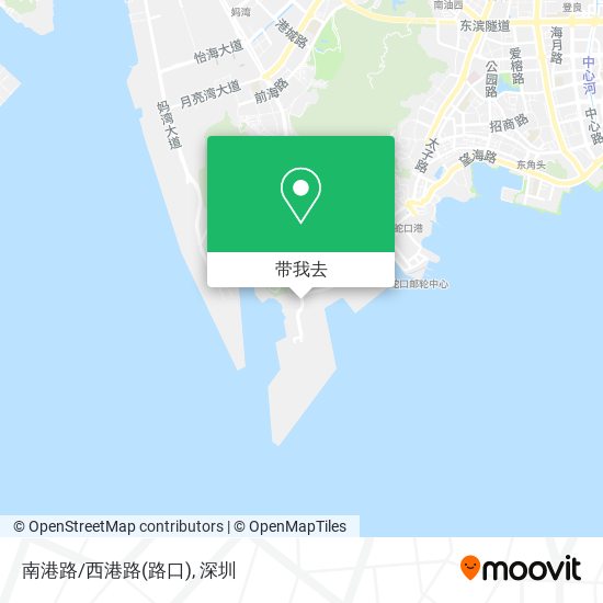 南港路/西港路(路口)地图
