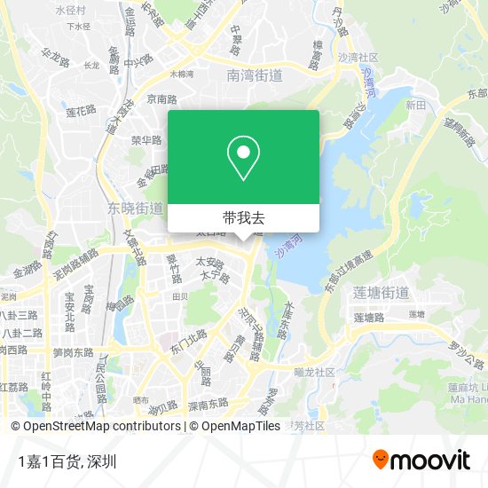 1嘉1百货地图