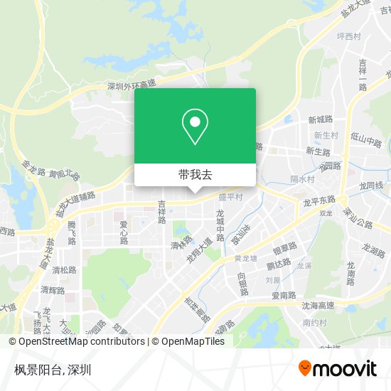 枫景阳台地图