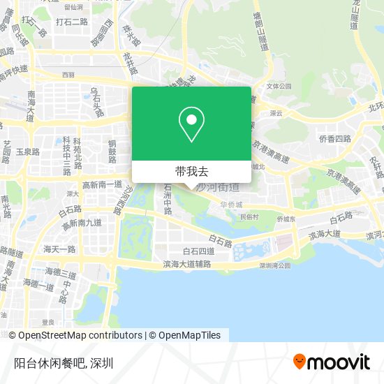 阳台休闲餐吧地图