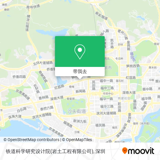 铁道科学研究设计院(岩土工程有限公司)地图