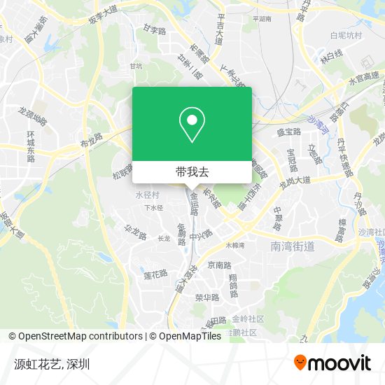 源虹花艺地图