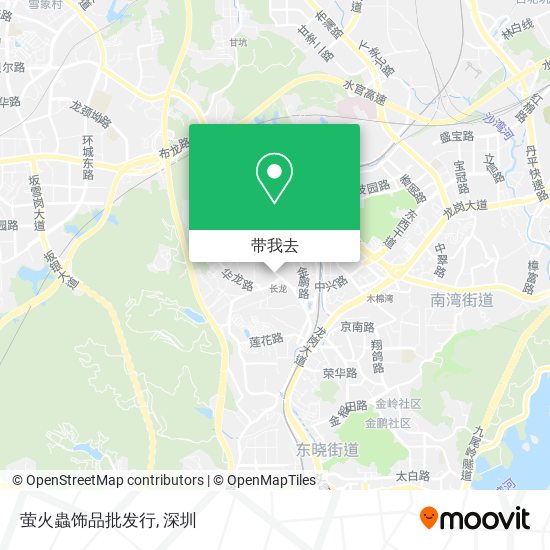 萤火蟲饰品批发行地图