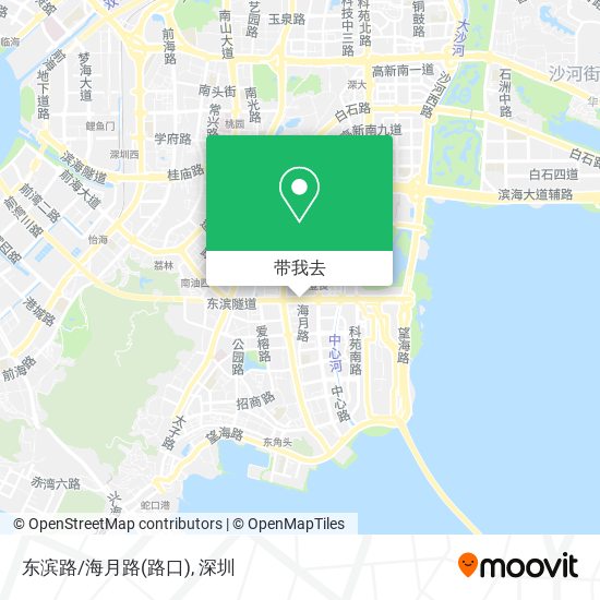 东滨路/海月路(路口)地图