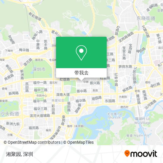 湘聚园地图