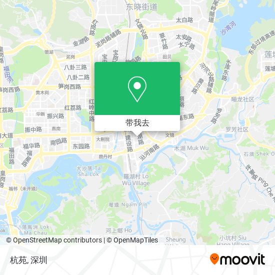 杭苑地图