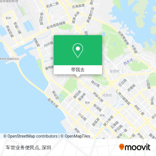 车管业务便民点地图