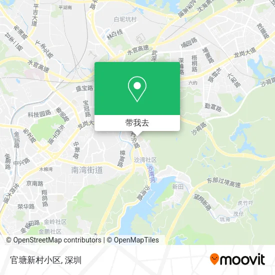 官塘新村小区地图