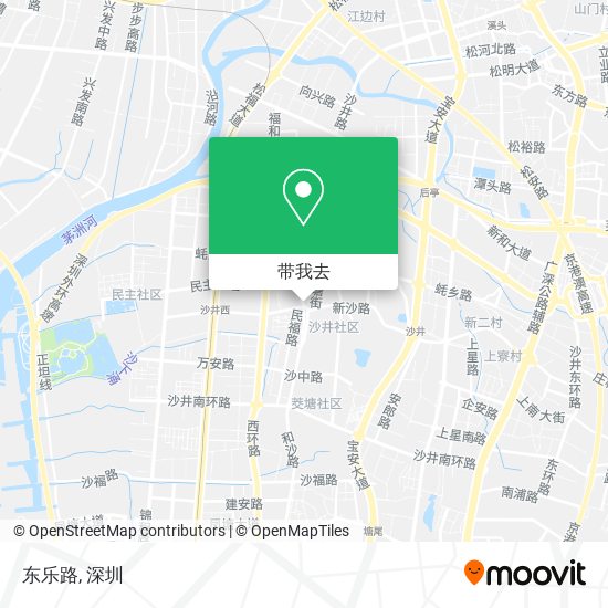 东乐路地图