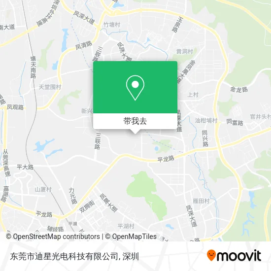东莞市迪星光电科技有限公司地图
