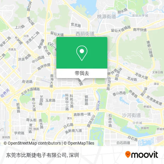 东莞市比斯捷电子有限公司地图