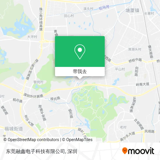 东莞融鑫电子科技有限公司地图