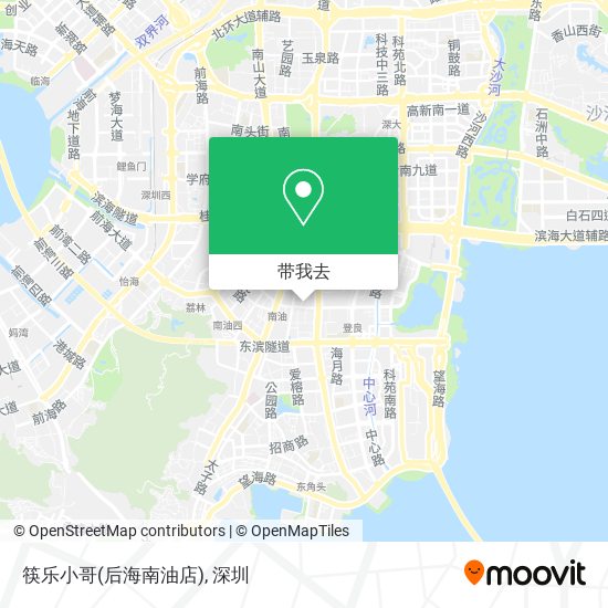 筷乐小哥(后海南油店)地图
