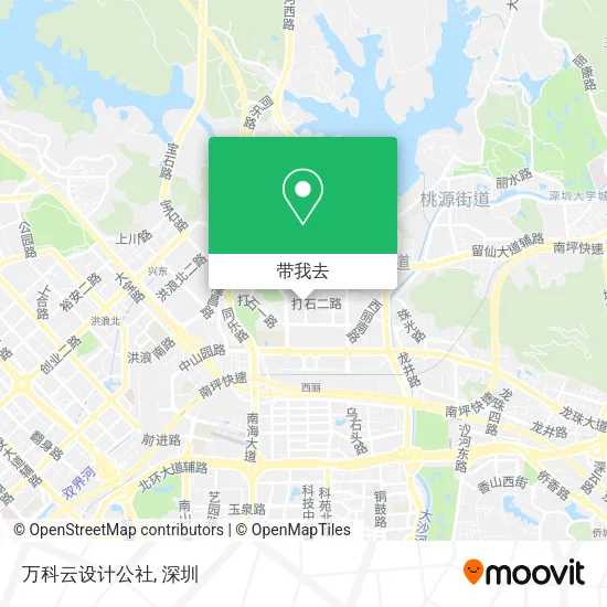 万科云设计公社地图