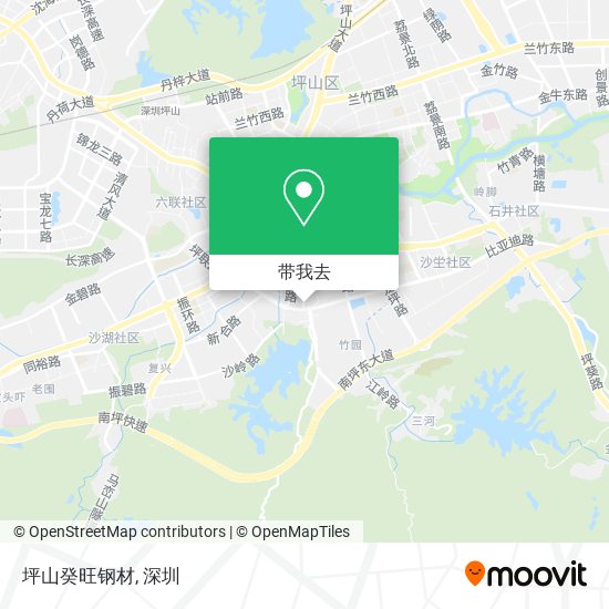 坪山癸旺钢材地图
