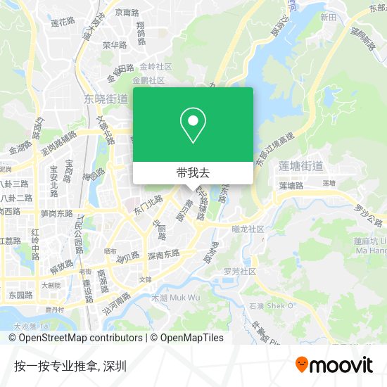 按一按专业推拿地图