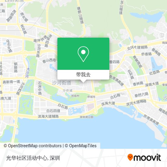 光华社区活动中心地图