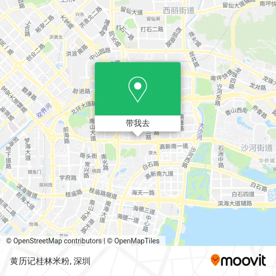 黄历记桂林米粉地图