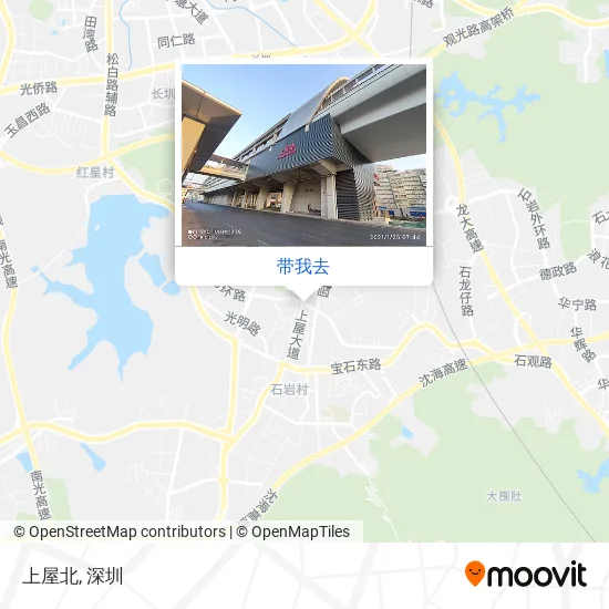 上屋北地图