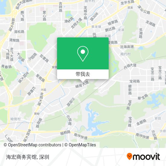 海宏商务宾馆地图