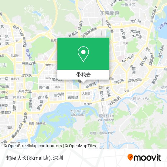 超级队长(kkmall店)地图