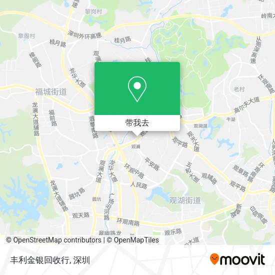 丰利金银回收行地图