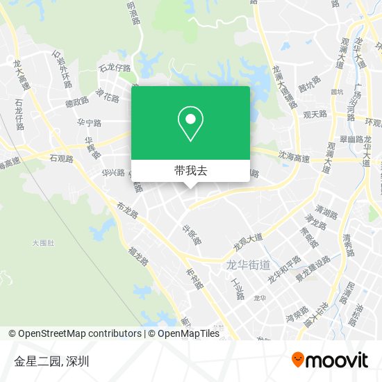 金星二园地图