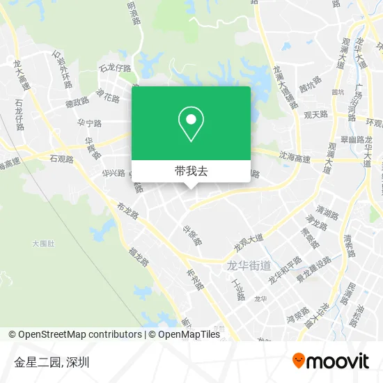 金星二园地图