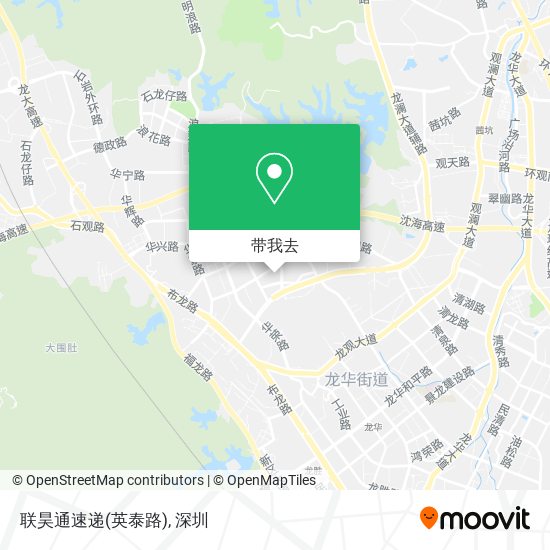 联昊通速递(英泰路)地图