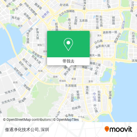 傲通净化技术公司地图