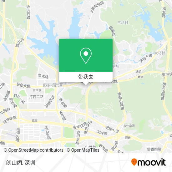 朗山阁地图