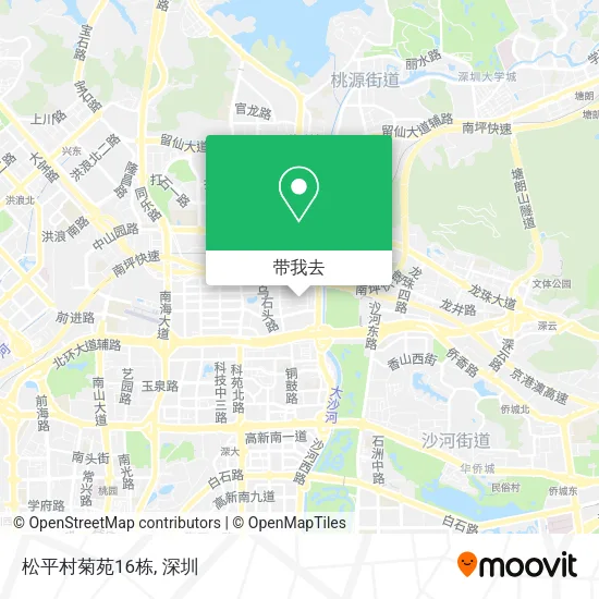 松平村菊苑16栋地图
