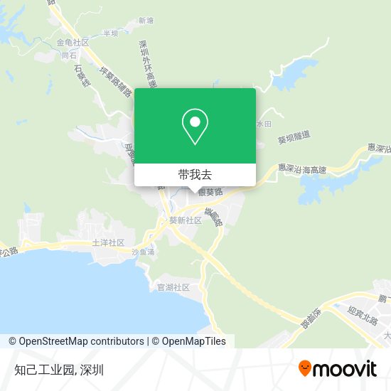 知己工业园地图