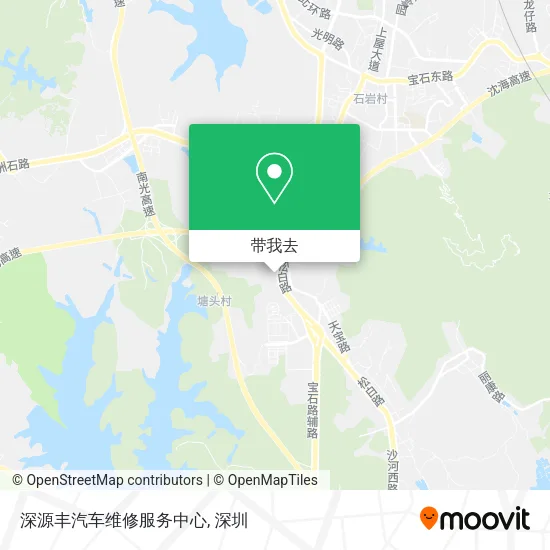 深源丰汽车维修服务中心地图