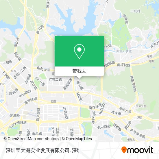 深圳宝大洲实业发展有限公司地图