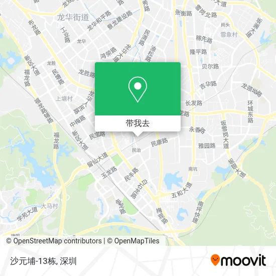 沙元埔-13栋地图
